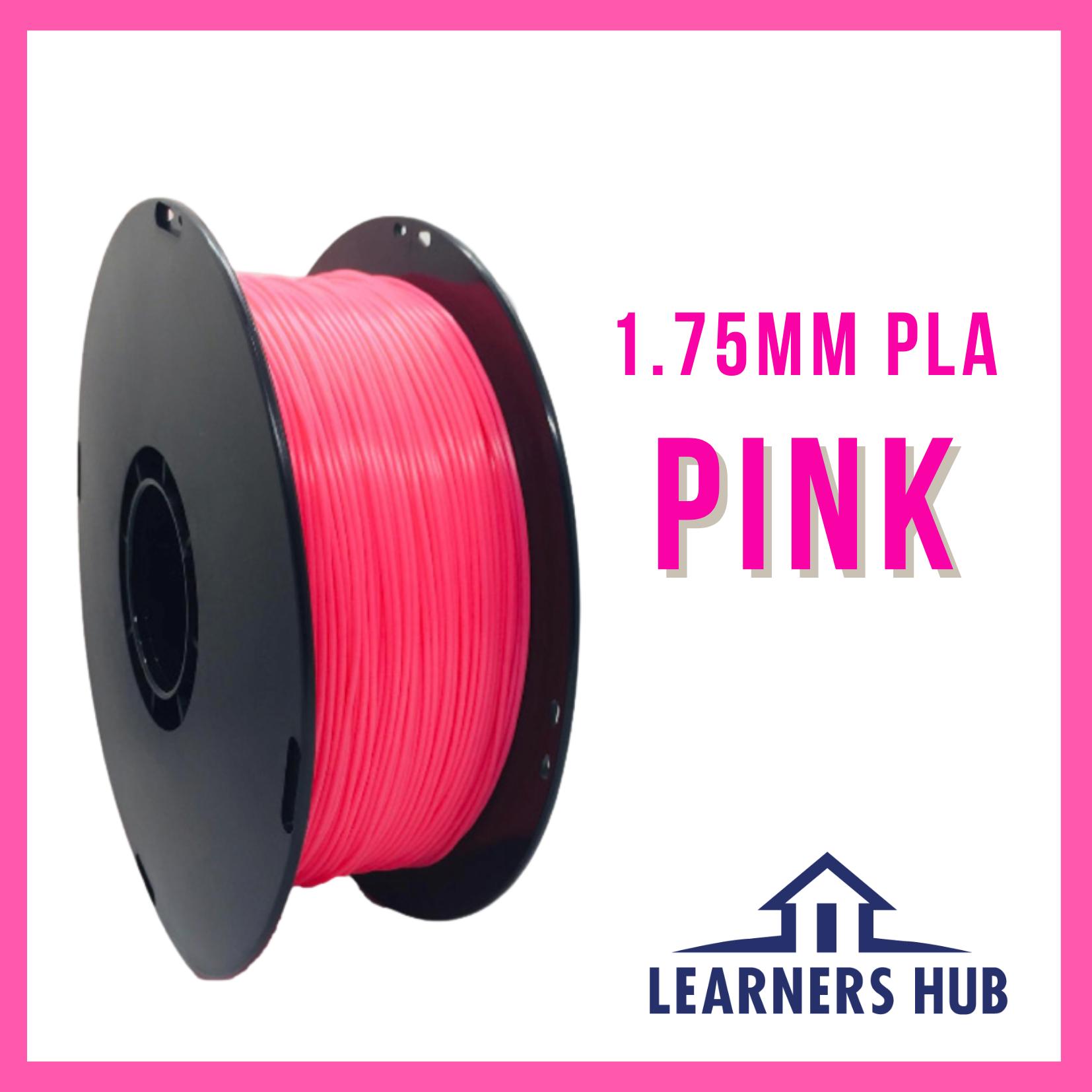 1kg 1.75mm Pink PLA Filament