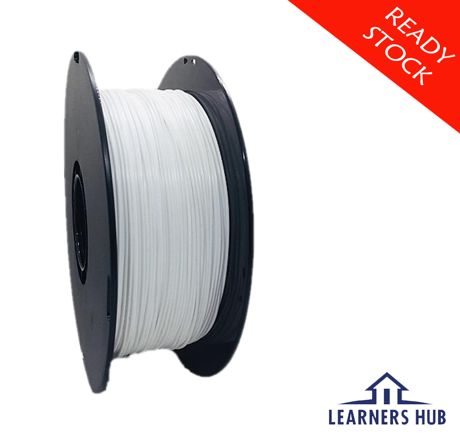 900g 1.75mm White PLA Filament